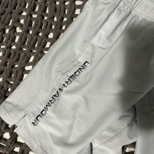Men’s Under Armour Light Gray Performance Shorts